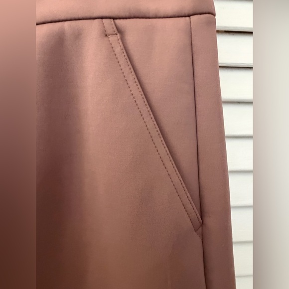 Hudson Jeans seamed Deep Tapue Mini Skirt with sculpting knit nwot - Picture 6 of 16